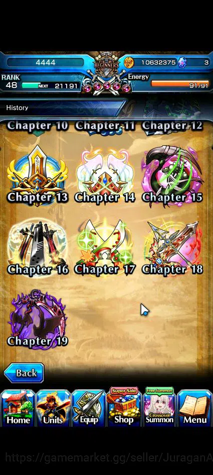Grand Summoners Accounts Global|Rank 48|12 Ascend|S EmiyaTW,S MiyuTW,SG Roy image 8