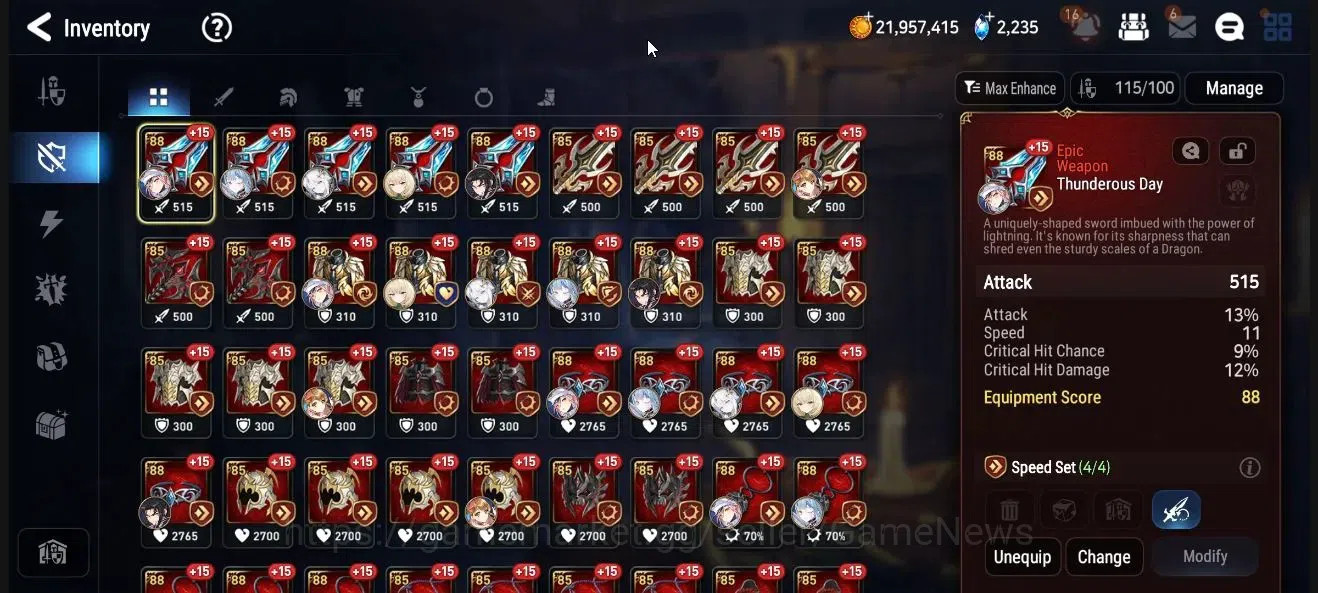 Epic Seven Accounts High-End Global UnVerif|4 ML(Salome,LH Cermia,CQ lilias,Etc)+Afc flan,Fenne,Saria,Etc|PoH ON|2K 14