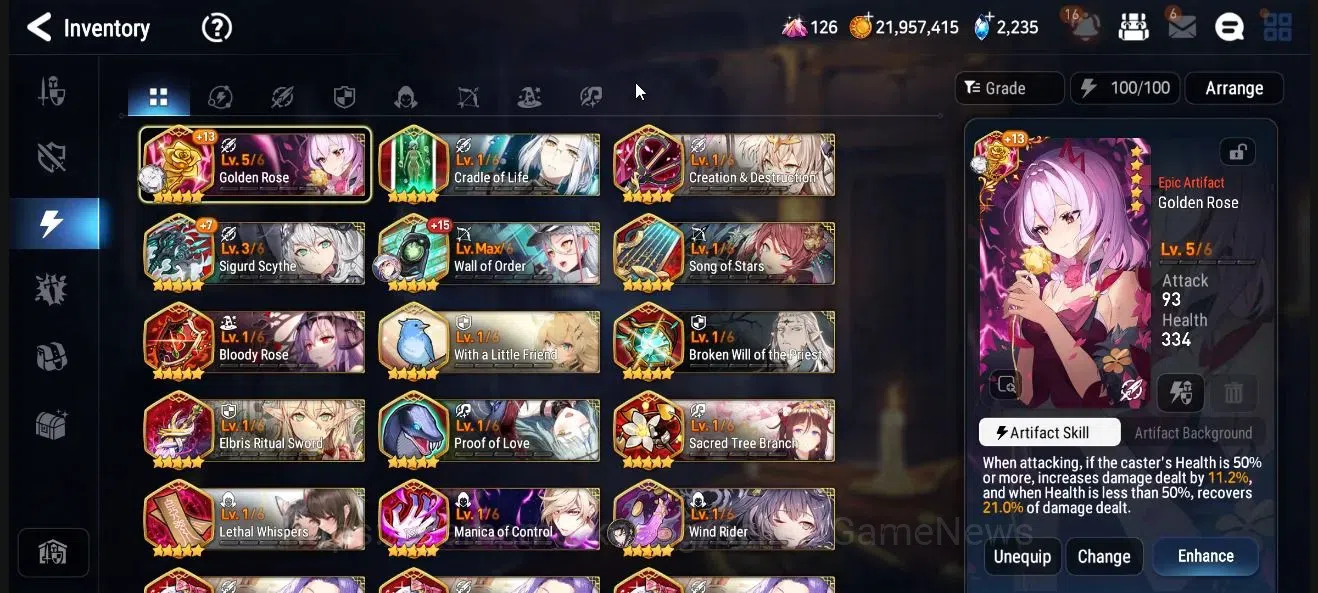 Epic Seven Accounts High-End Global UnVerif|4 ML(Salome,LH Cermia,CQ lilias,Etc)+Afc flan,Fenne,Saria,Etc|PoH ON|2K 16