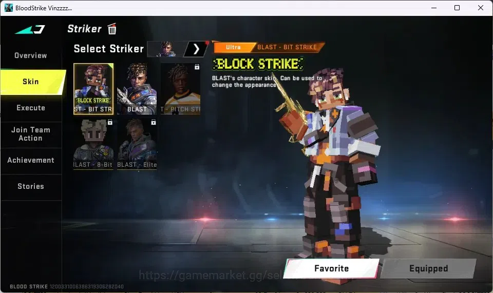 Blood Strike Accounts ASIA | Eternal AUG - Empyrean | 5 Collab (3 7DS, 1 image 18