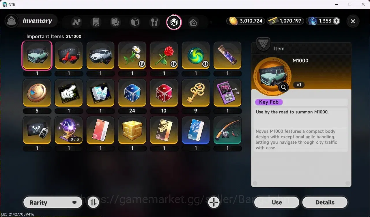 Neverness to Everness Accounts SEA|Lv.40|7 S-Class [Nanally,Hotori,Lacrimosa]|1,3 image 12