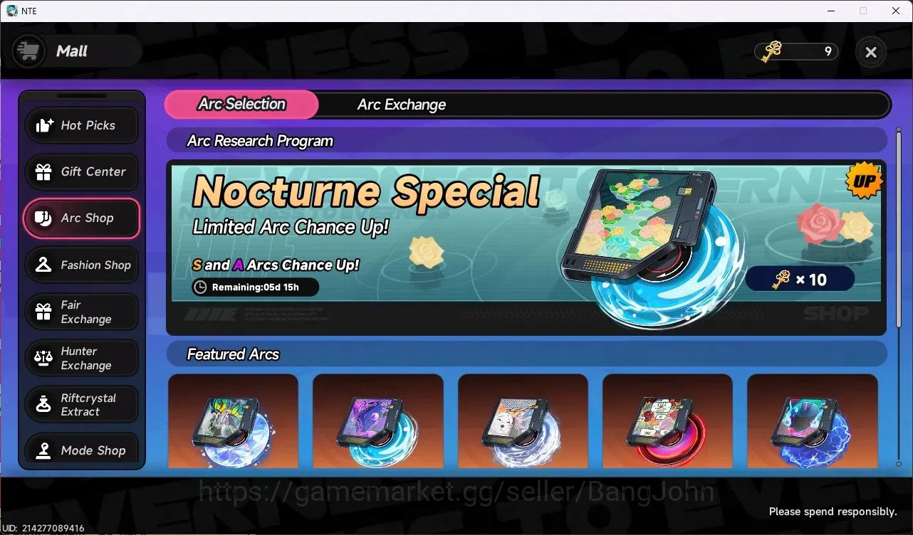 Neverness to Everness Accounts SEA|Lv.40|7 S-Class [Nanally,Hotori,Lacrimosa]|1,3 image 6