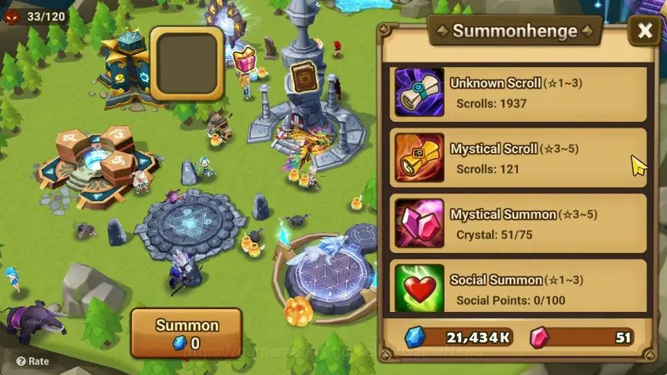 Summoners War: Sky Arena Accounts Starter ASIA|Lv 26|Ready Gacha|97 12 YSC + 160 11 YSC + 3 LAAS + 5 LS + 6 LDS + 121 MS |1 11