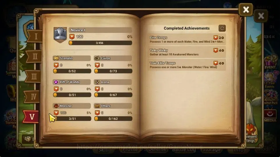 Summoners War: Sky Arena Accounts Starter ASIA|Lv 26|Ready Gacha|97 12 YSC + 160 11 YSC + 3 LAAS + 5 LS + 6 LDS + 121 MS |1 7