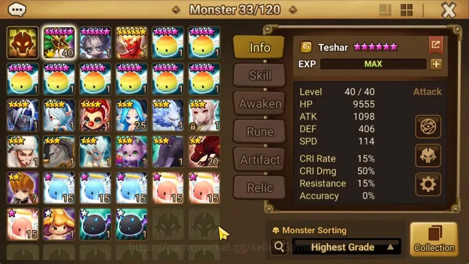 Summoners War: Sky Arena Accounts Starter ASIA|Lv 26|Ready Gacha|97 12 YSC + 160 11 YSC + 3 LAAS + 5 LS + 6 LDS + 121 MS |1 8