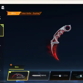 Blood Strike Accounts High-End ASIA | Ultra Melee Talon Knife - Scythe | 1 Collab Gun | 2 Ultra Gun | 2 Legendary Gun | 1