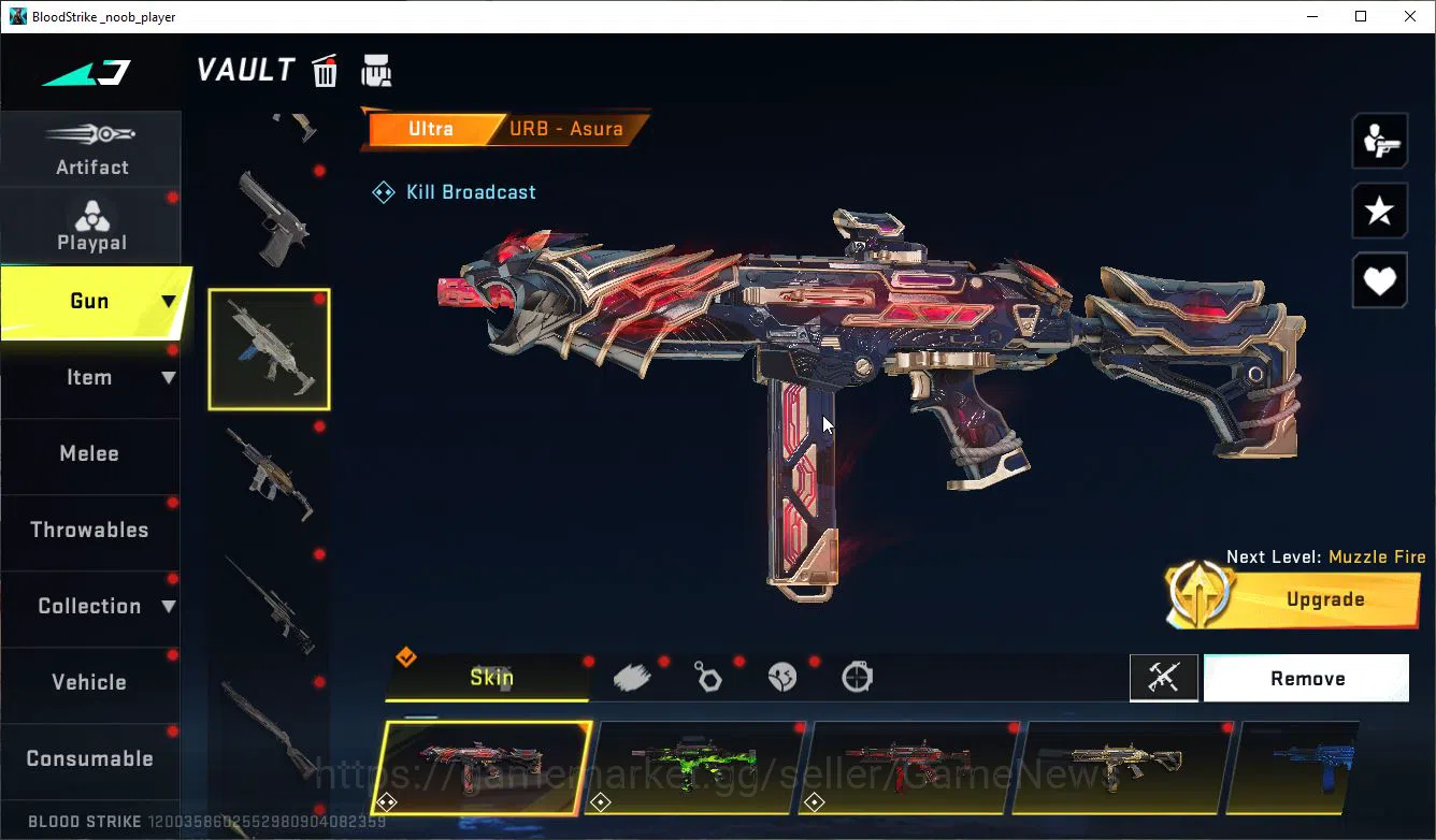 Blood Strike Accounts ASIA| 18 ULTRA (Hank-SnowFieldHunter,DeAgle,Origin image 10