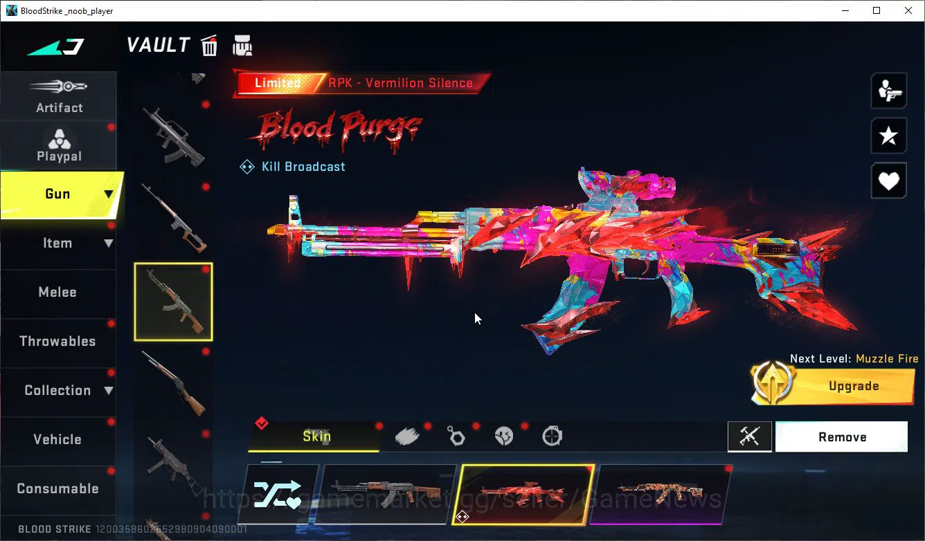 Blood Strike Accounts ASIA| 18 ULTRA (Hank-SnowFieldHunter,DeAgle,Origin image 16