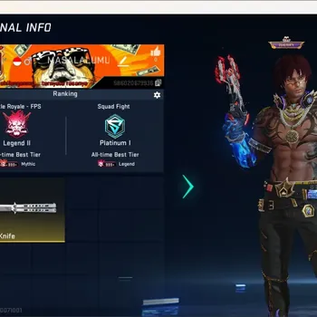 Blood Strike Accounts Collab Skin ASIA|Eternal Gun:D.Eagle-Scorpius|6 Collab Gun [7DS&TR]|6 Limited Gun|2 Legend & 1 Limited