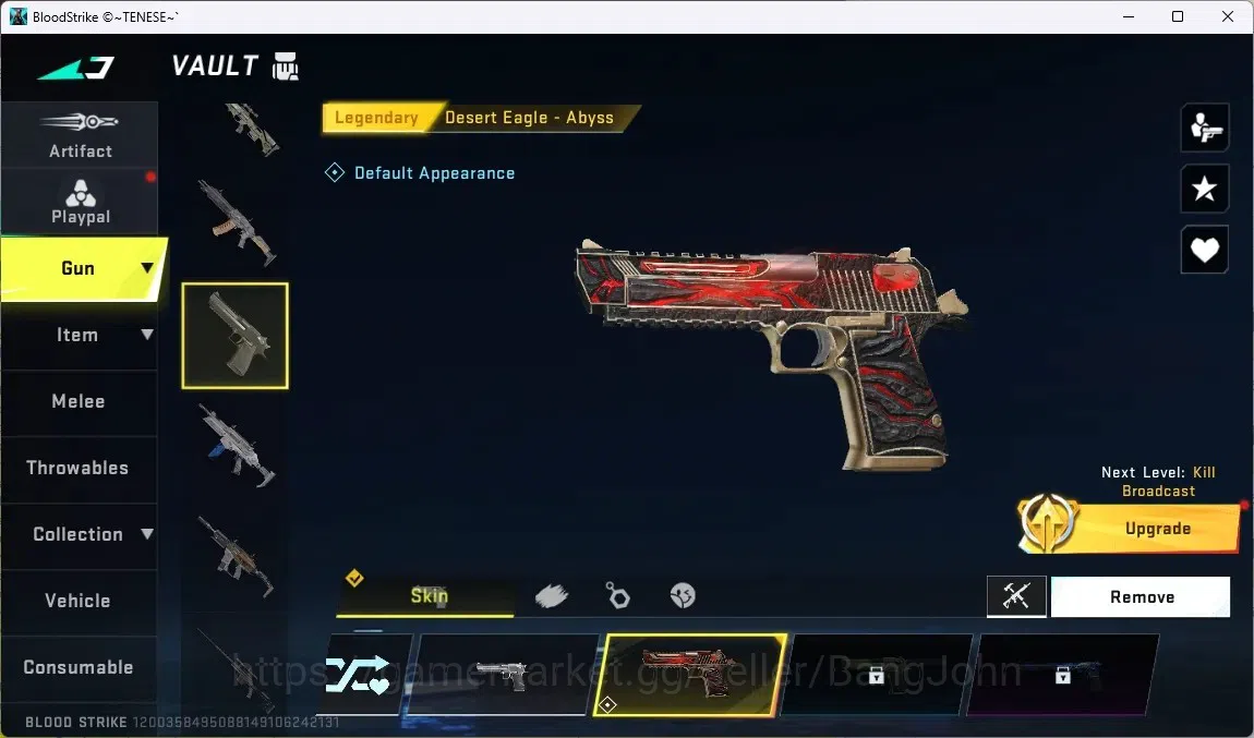Blood Strike Accounts ASIA | Ultra UMP45 - Ascension |3 Legendary Guns:M image 4