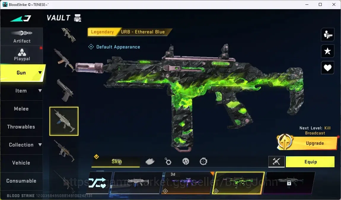 Blood Strike Accounts ASIA | Ultra UMP45 - Ascension |3 Legendary Guns:M image 5