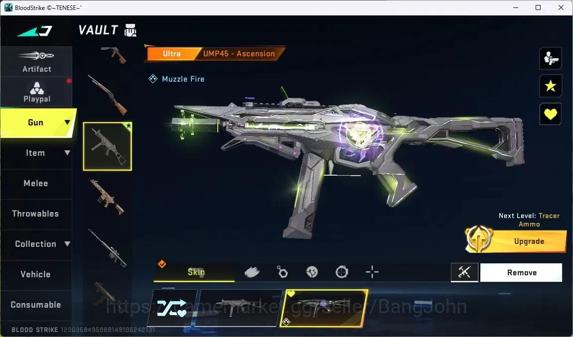 Blood Strike Accounts ASIA | Ultra UMP45 - Ascension |3 Legendary Guns:M image 6