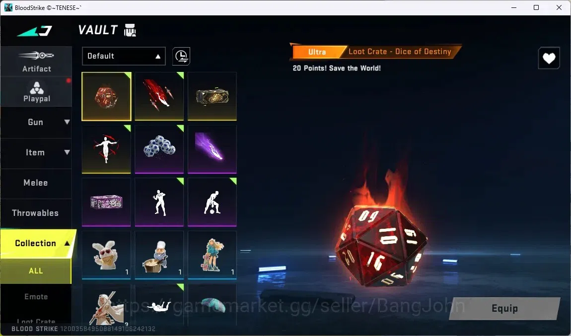 Blood Strike Accounts ASIA | Ultra UMP45 - Ascension |3 Legendary Guns:M image 7