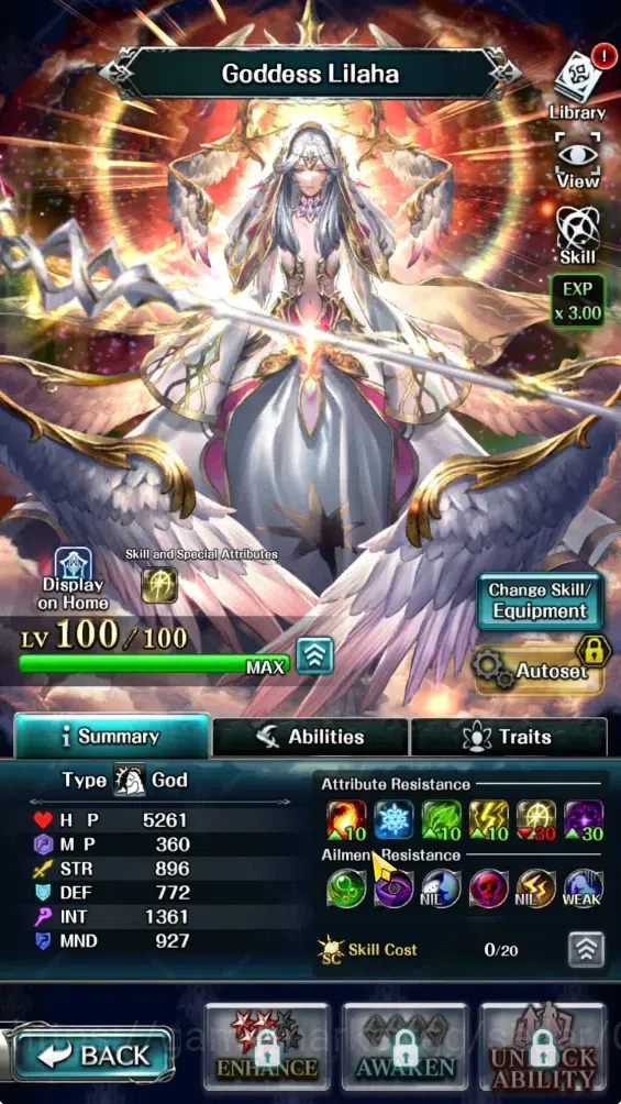 Last Cloudia Accounts GLOBAL|Rank 7|Collab Brave Frontier (Fire God Varg image 2