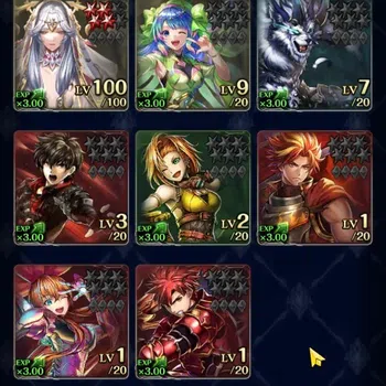 Last Cloudia Mid‑Game GLOBAL|Rank 7|Collab Brave Frontier (Fire God Varg image 1