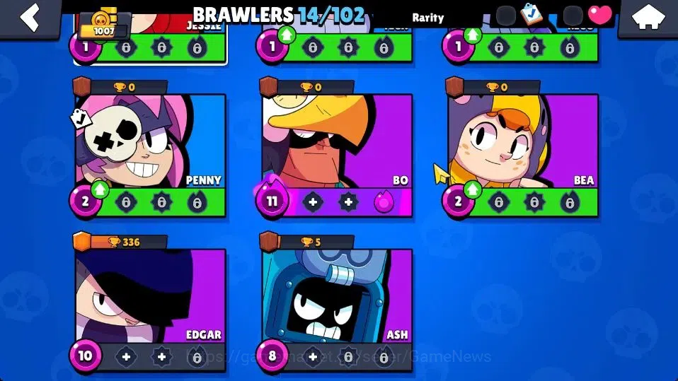 Brawl Stars Accounts 1007 Trophy|14 Brawlers 2 Max Lvl [Bo,Shelly]|4 Skins|1 Epic Skins|1,7K PP|CN ON|Take Email|BRS996 6