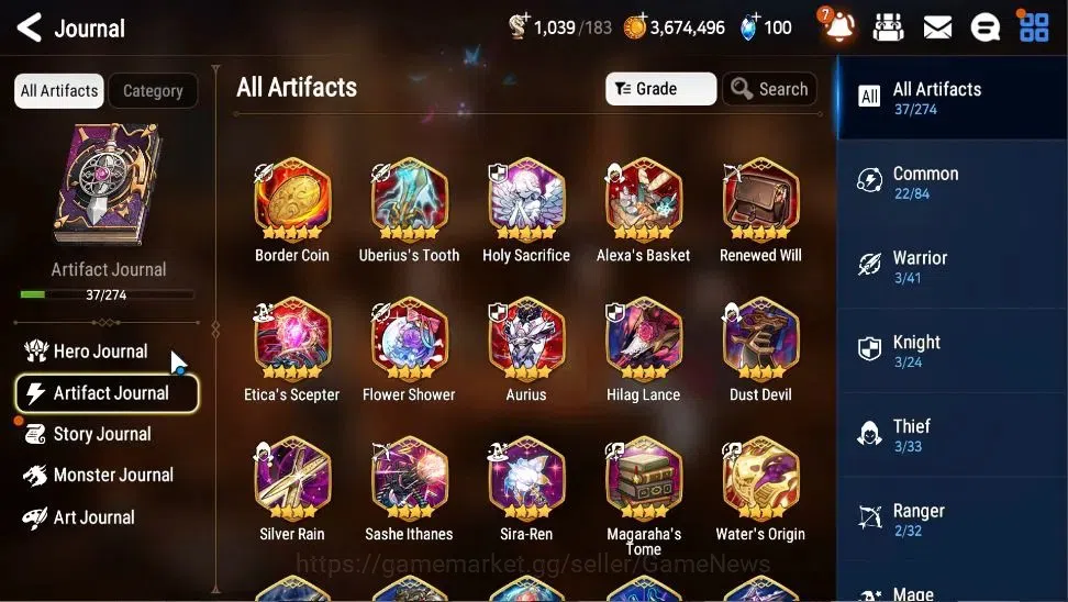 Epic Seven Accounts Global|UnVerif|4 ML(Conqueror Lilias,LR Krau,SE Ce image 6