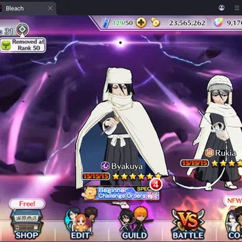 Bleach: Brave Souls Accounts Others Global|23M BP+9k Orb|Fresh Story|Aizen 6th,Byakuya & Rukia TYBW24,Ichigo