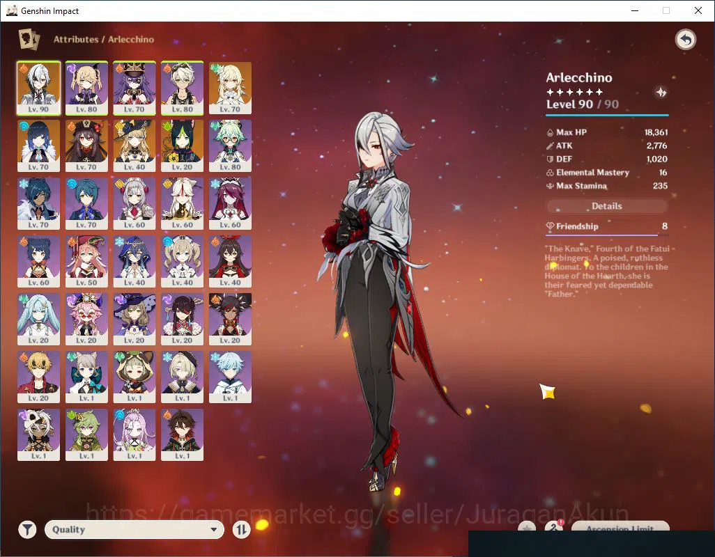 Genshin Impact Accounts Mid Game ASIA |AR 53 | 4 Limited + 3(*5Weapon) |Yelan,Navia,Arlec+Sign,Hu'Tao,Etc| TakeMail |Check 3