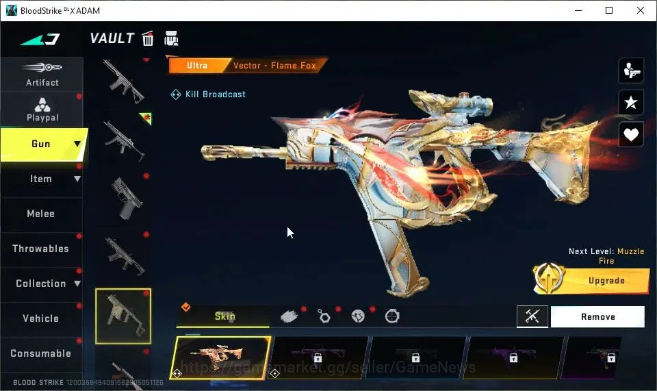 Blood Strike Accounts ASIA|9 ULTRA[Vector,DEagle,FAL,QBZ95,VOLT,VAL,Etc] image 16