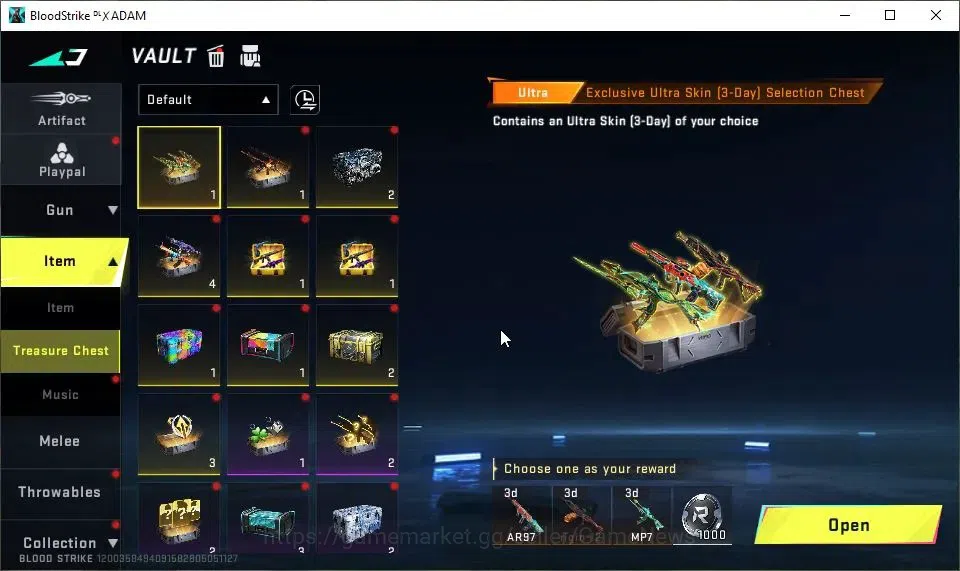 Blood Strike Accounts ASIA|9 ULTRA[Vector,DEagle,FAL,QBZ95,VOLT,VAL,Etc] image 18