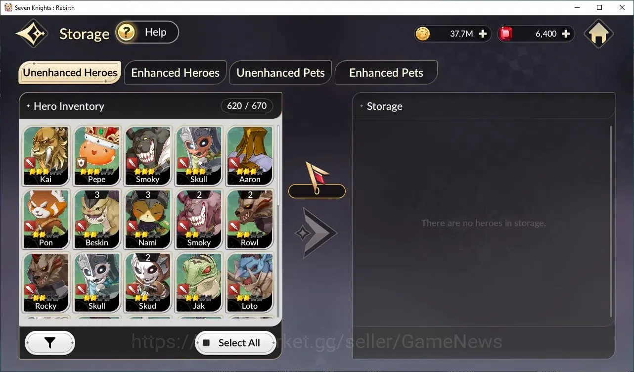 Seven Knights Re:Birth Accounts GLOBAL SEA|4 ex-7k[Fai,Melia,Juri,Gelidus] 16TC6+( image 14