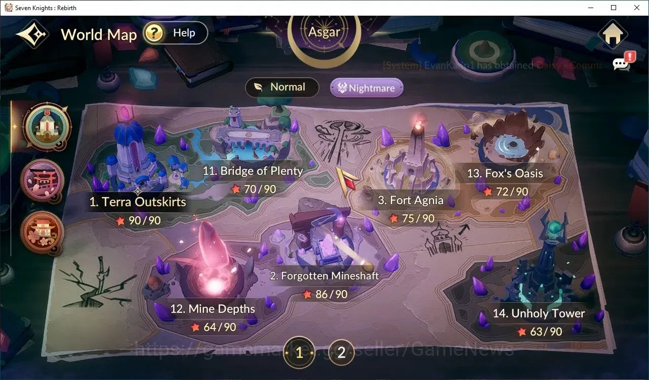 Seven Knights Re:Birth Accounts GLOBAL SEA|4 ex-7k[Fai,Melia,Juri,Gelidus] 16TC6+( image 17