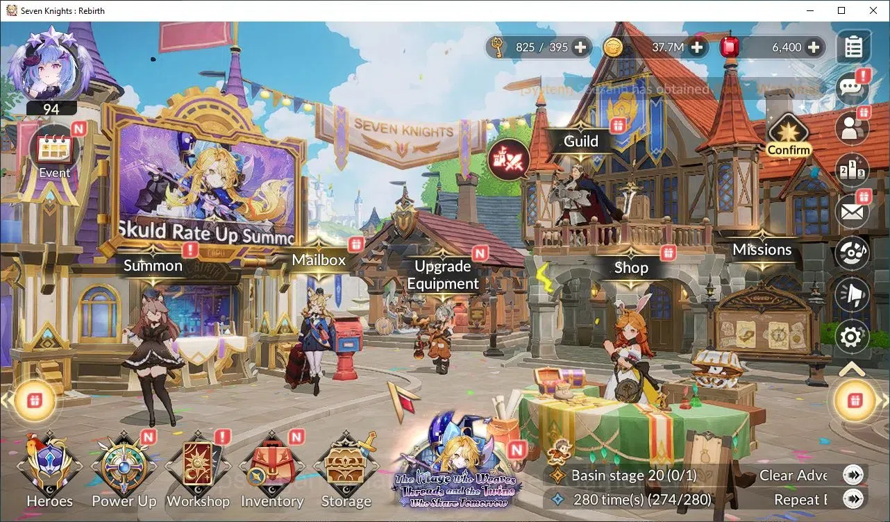 Seven Knights Re:Birth Accounts GLOBAL SEA|4 ex-7k[Fai,Melia,Juri,Gelidus] 16TC6+( image 4