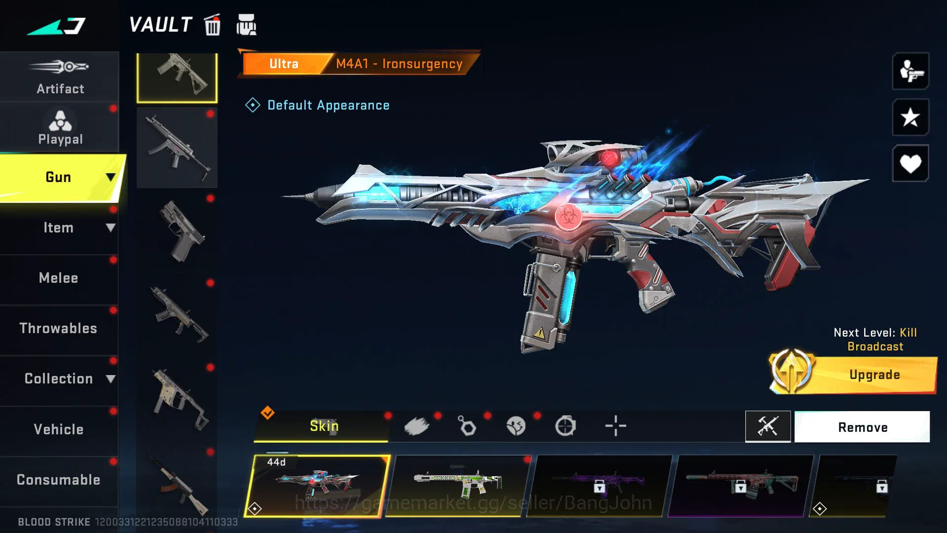 Blood Strike Accounts [ASIA] Ethan Bleach, Kraken Eternal, Ultra exe, Li image 4