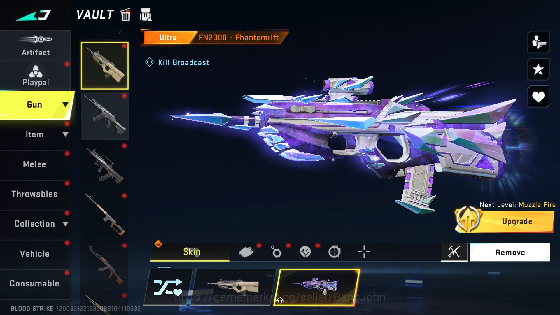 Blood Strike Accounts [ASIA] Ethan Bleach, Kraken Eternal, Ultra exe, Li image 6