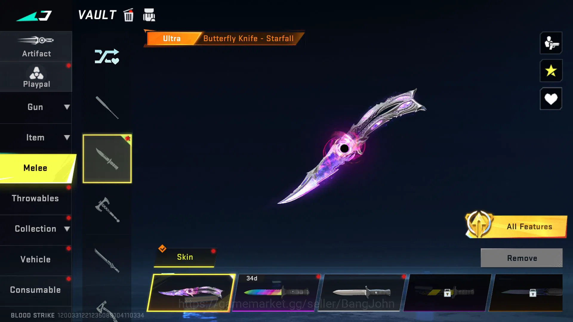 Blood Strike Accounts [ASIA] Ethan Bleach, Kraken Eternal, Ultra exe, Li image 8