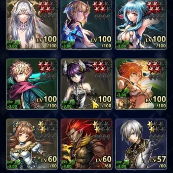 Last Cloudia Accounts Endgame GLOBAL|Rank 19|100k Crystals|Top Tier Unit (Goddess Lilaha,CE Nael,Demongunner Lilebette,Alice