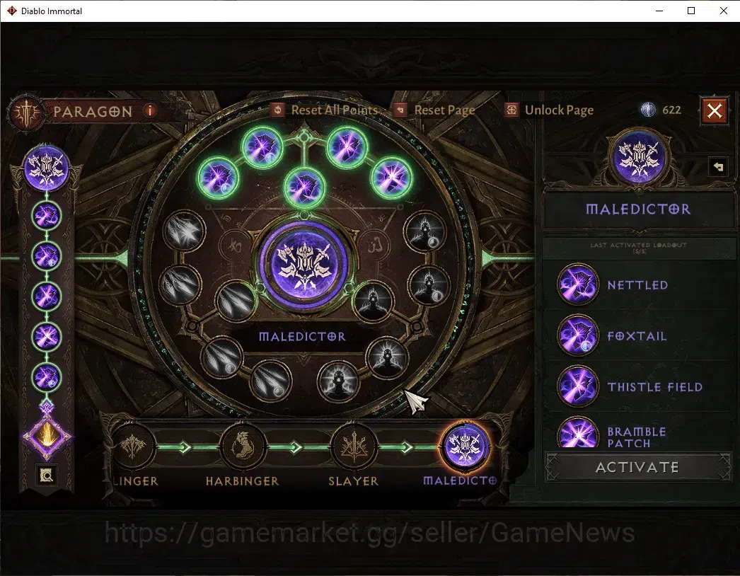 Diablo Immortal Accounts NA  - high heaven |CS ON|Lv 60 (862)|Tempest|CR 44 image 10