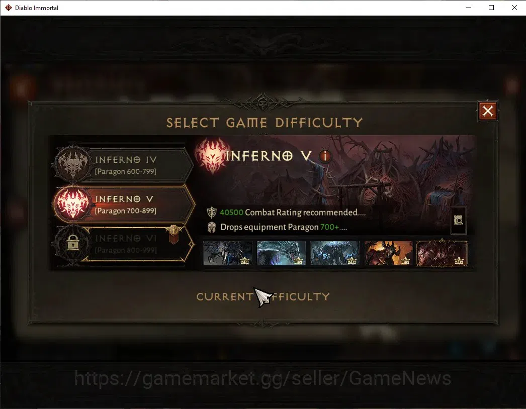 Diablo Immortal Accounts NA  - high heaven |CS ON|Lv 60 (862)|Tempest|CR 44 image 12
