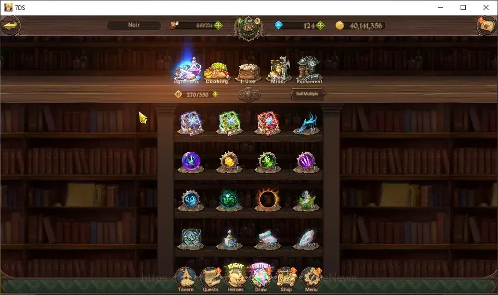 The Seven Deadly Sins: Grand Cross Accounts ASIA|6,6M CC|124 DM|9 LR+11 UR+Collab FF&ReZero|Ro image 18