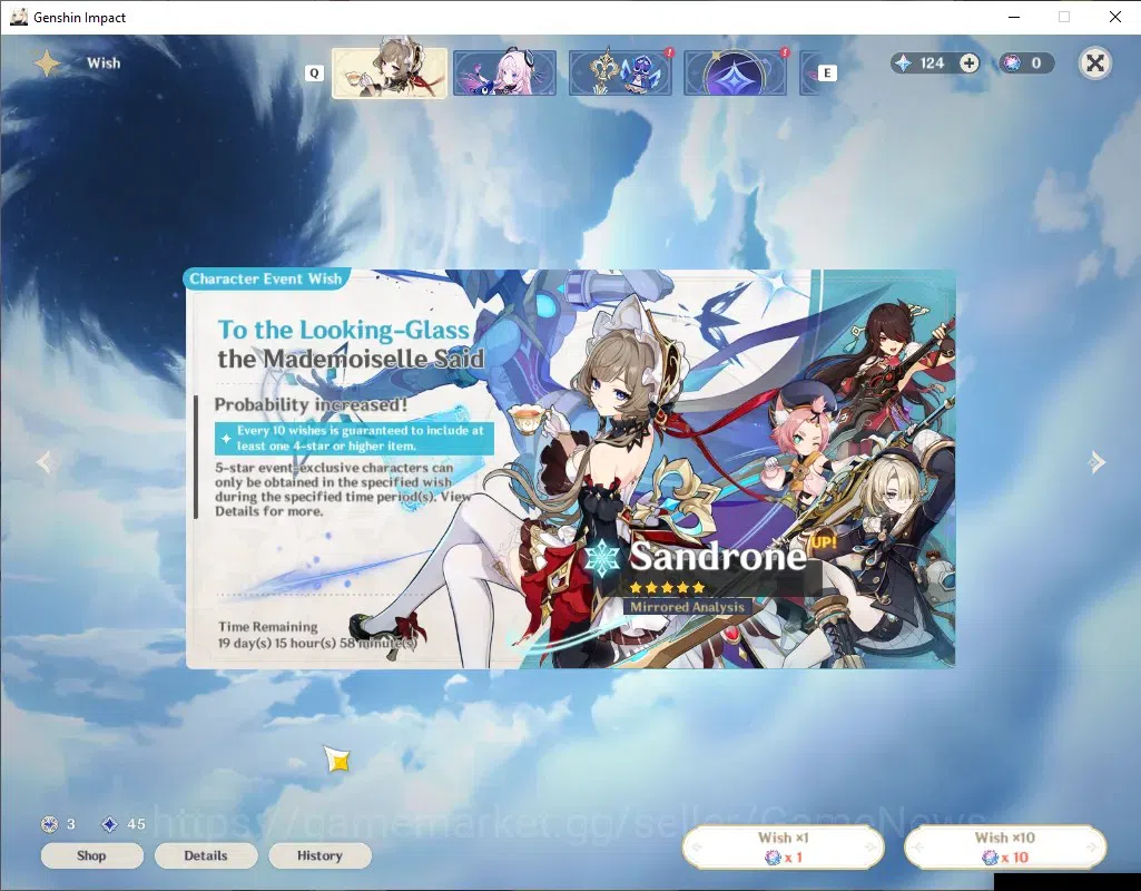 Genshin Impact Accounts ASIA|AR 42| 2 Limited + 1(*5 Weapon) | Skirk,Never image 12