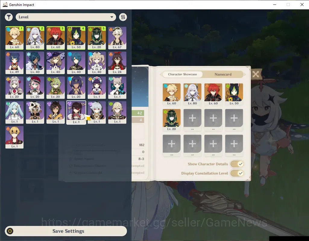 Genshin Impact Accounts ASIA|AR 42| 2 Limited + 1(*5 Weapon) | Skirk,Never image 2