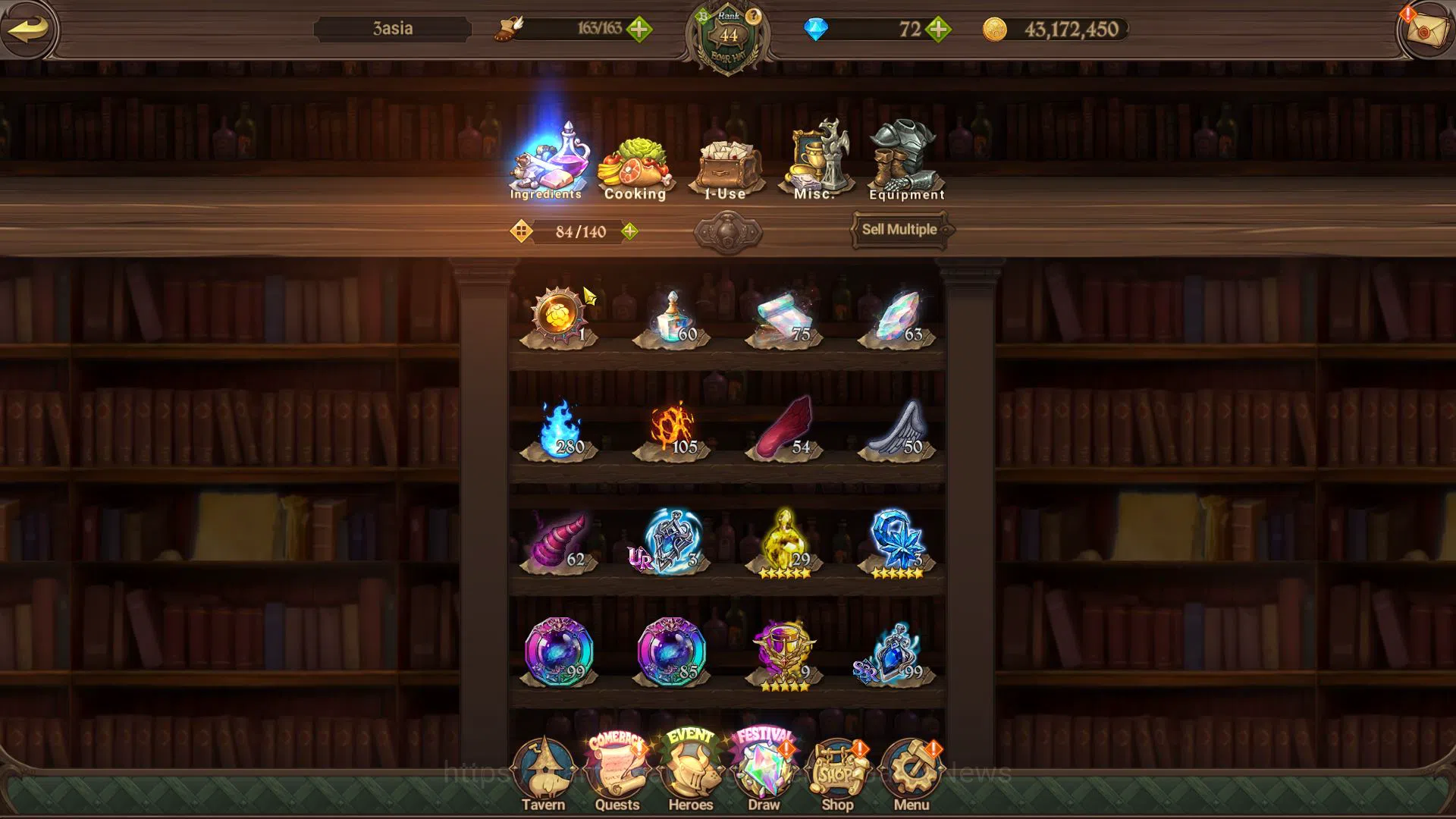 The Seven Deadly Sins: Grand Cross Accounts Asia |681K CC| 6 UR+Collab FF,TOG | Meresca, Salos image 12