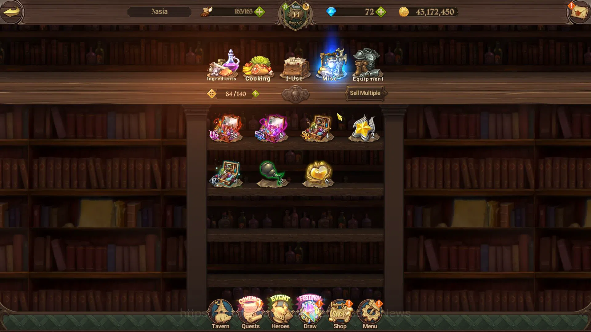 The Seven Deadly Sins: Grand Cross Accounts Asia |681K CC| 6 UR+Collab FF,TOG | Meresca, Salos image 15