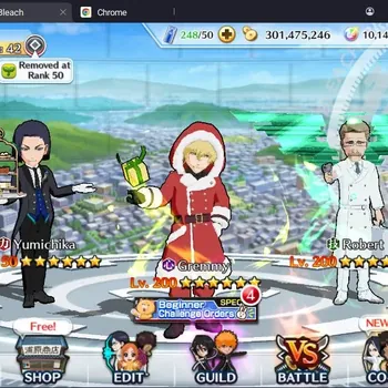 Bleach: Brave Souls Accounts Starter Global |104K BP+10K Orb|Fresh Story|Ichigo DT||Gremmy Xmas24|Yumichika PMV|Robert