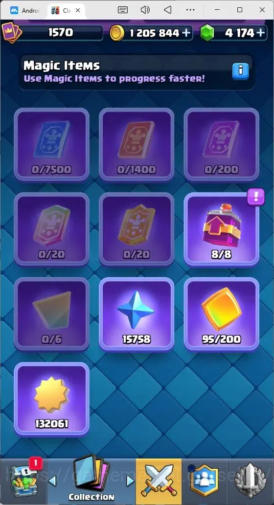Clash Royale Accounts Mobile |KTL 15|Trophy 10084|Card 121|4 Max LV|1 He image 14