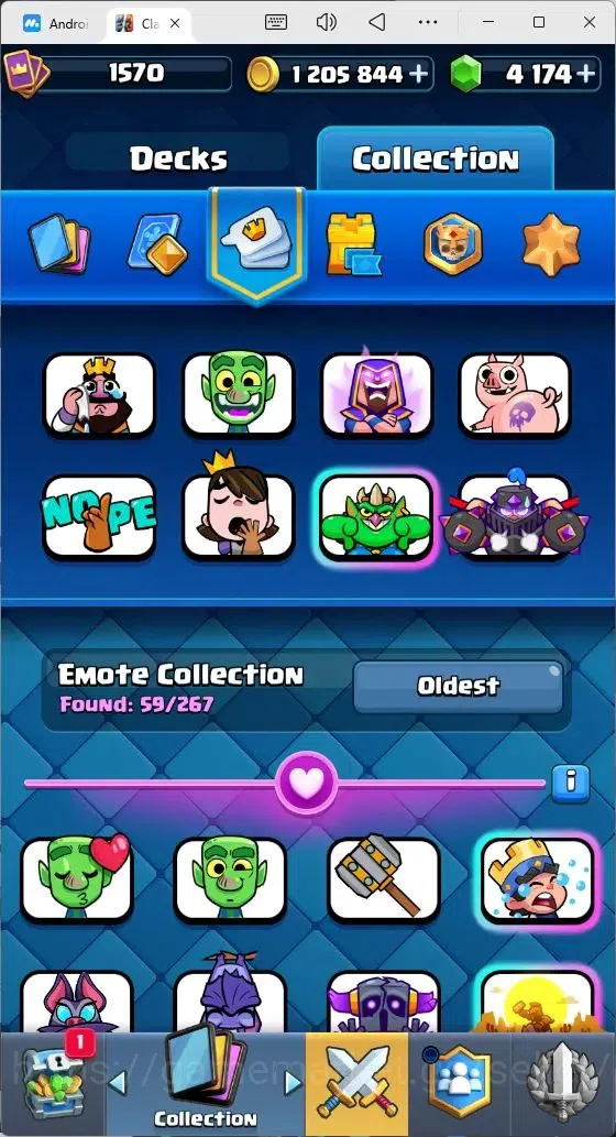 Clash Royale Accounts Mobile |KTL 15|Trophy 10084|Card 121|4 Max LV|1 He image 15