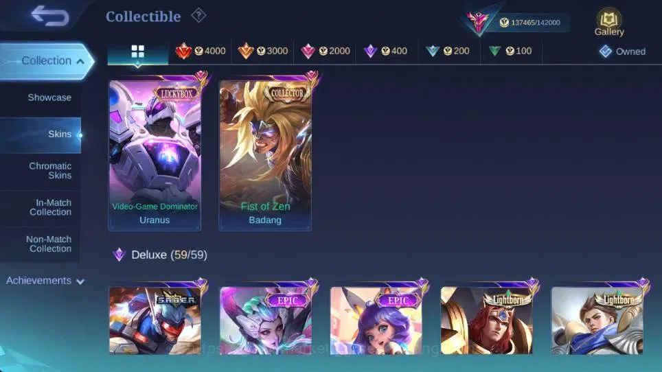 Mobile Legends: Bang Bang Accounts Global|Hero 132|Skin 426|Exalted|Legend Alucard,KO image 10