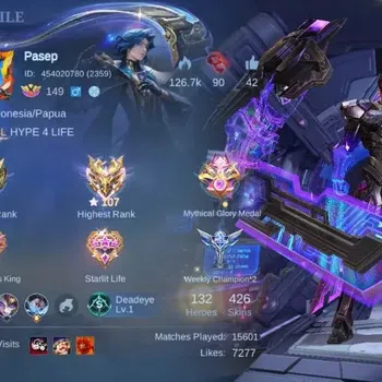 Mobile Legends: Bang Bang Collector Global|Hero 132|Skin 426|Exalted|Legend Alucard,KO image 1