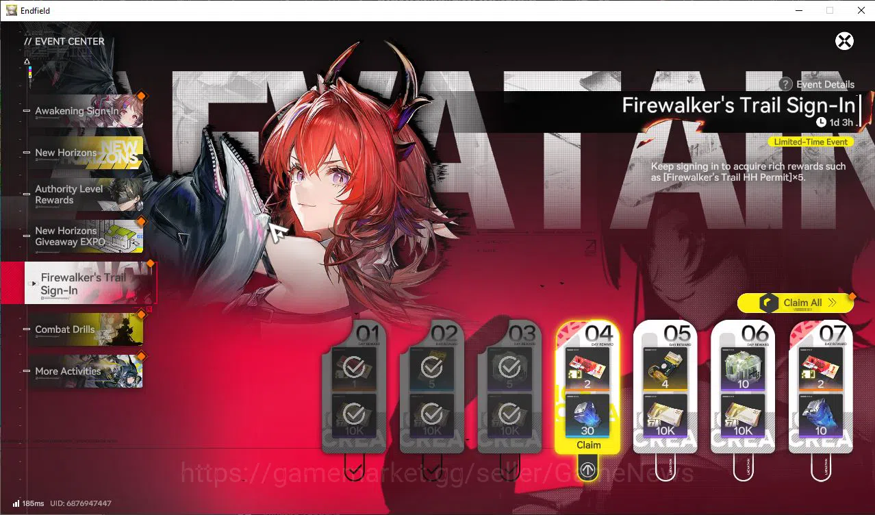 Arknights: Endfield Accounts NA/EU Lv2 | 2SSR (Ardelia,Last Rite) + 6SR Operators |2 5*WP |100 Oro+3 10