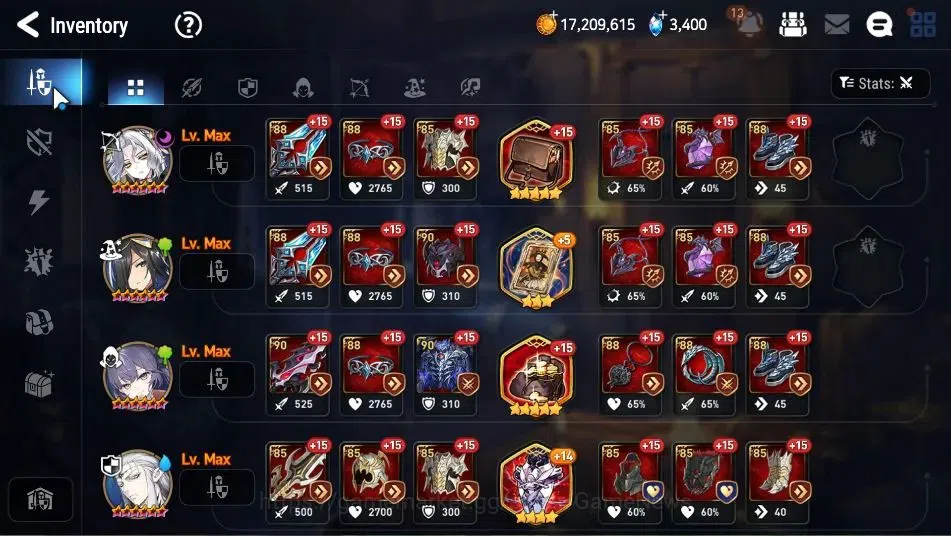 Epic Seven Accounts GLOBAL Unverif|New Era|13 ML(Salome,LOTScales,Etc) image 11