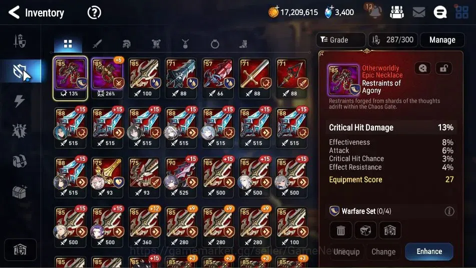 Epic Seven Accounts GLOBAL Unverif|New Era|13 ML(Salome,LOTScales,Etc) image 12