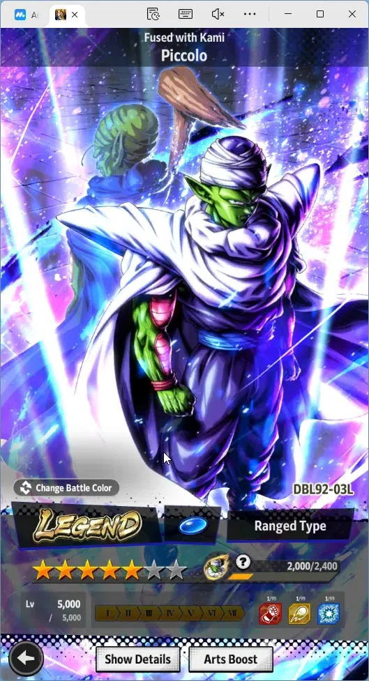 Dragon Ball Legends Accounts Android |Lvl 147|15.4M Total Power|107 CC|2 LR|2 U image 9