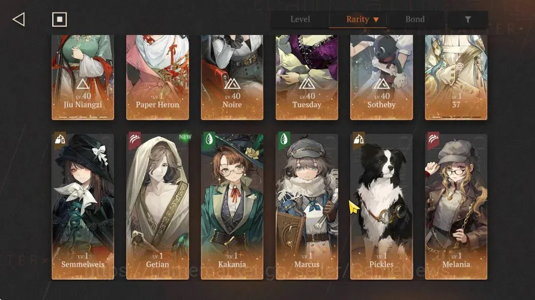 Reverse: 1999 Accounts GLOBAL|Lv52|14*6Crew(2Limit)|JiuNiangziP5+psy,Pape image 3