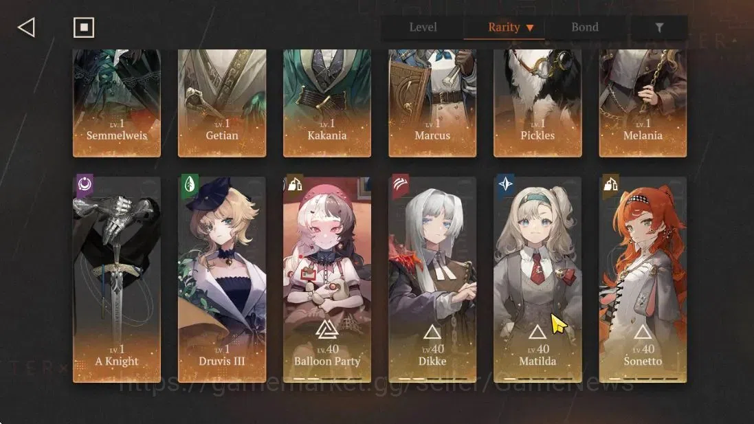 Reverse: 1999 Accounts GLOBAL|Lv52|14*6Crew(2Limit)|JiuNiangziP5+psy,Pape image 4